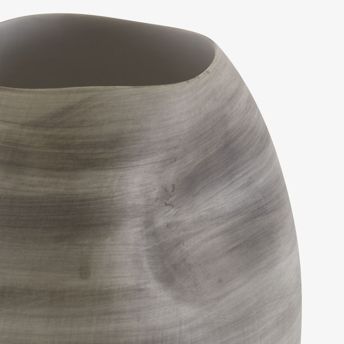 Ligne Roset Pression Vase Matt Grey Small - MyConcept Hong Kong