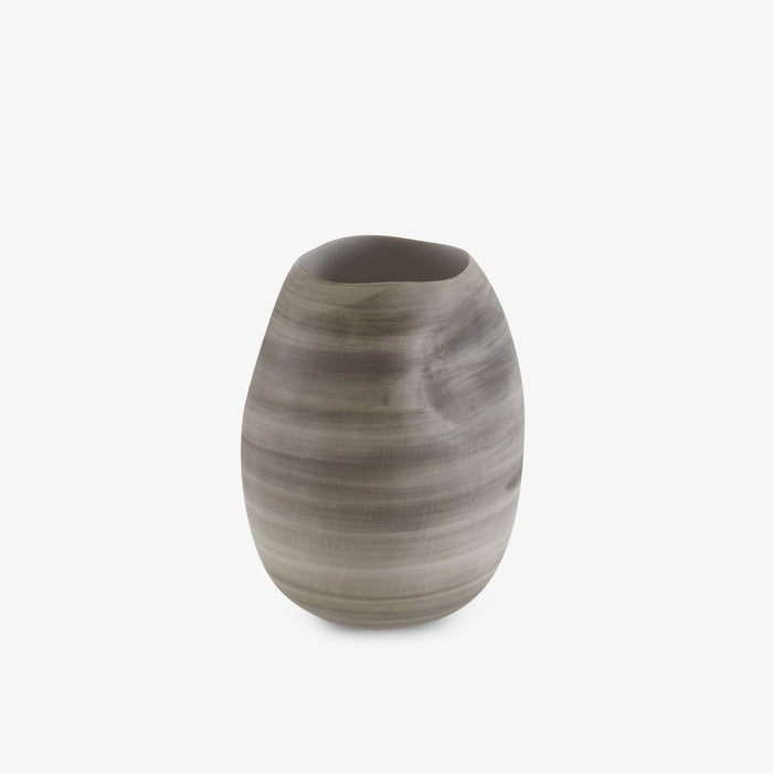 Ligne Roset Pression Vase Matt Grey Small - MyConcept Hong Kong