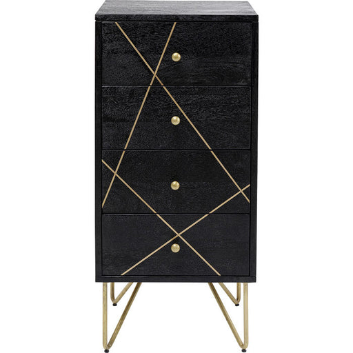 Dresser Gold Vein 4 Drawers 40x88cm - MyConcept Hong Kong