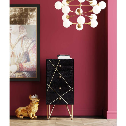 Dresser Gold Vein 4 Drawers 40x88cm - MyConcept Hong Kong