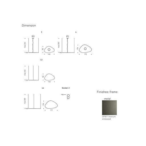 CATTELAN MAGELLANO Magnum Ceiling Lamp - MyConcept Hong Kong