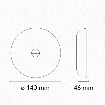 Flos Mini Button Wall And Ceiling Lamp - MyConcept Hong Kong