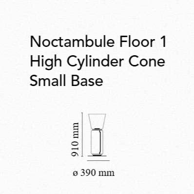 Flos Noctambule High Cylinders And Cone Small Base Floor Lamp - MyConcept Hong Kong