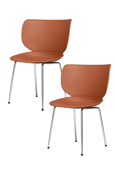 Hana Chairs Un-Upholstered Set of 2