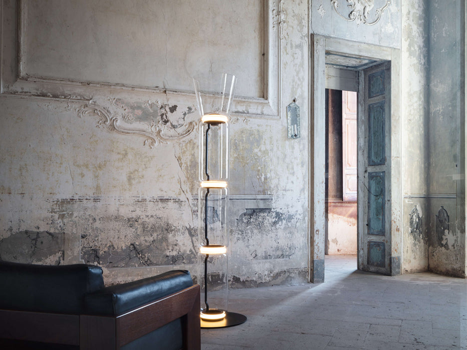 Flos Noctambule High Cylinders And Cone Small Base Floor Lamp - MyConcept Hong Kong