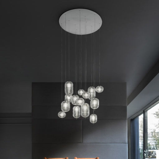 14 Lights Round Cluster - MyConcept Hong Kong