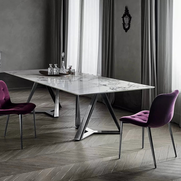 Millennium XXL Rectangular Marble Table - MyConcept Hong Kong