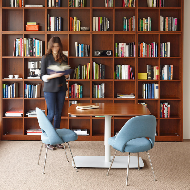 Saarinen Armless Chair with Felts