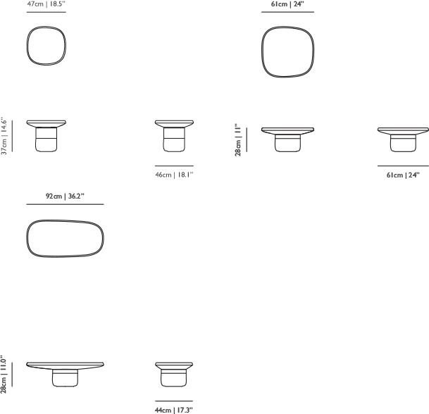 OBON TABLES - MyConcept Hong Kong