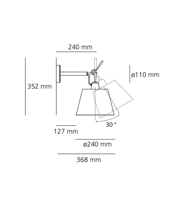 TOLOMEO DIFFUSORE WALL LAMP - MyConcept Hong Kong