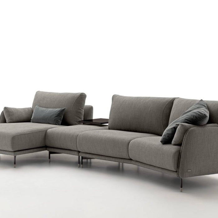 Nicoline Ghisolfa Italian leather sectional sofa