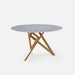Ligne Roset Ennéa Round Dining Table Legs In Natural Oak - MyConcept Hong Kong