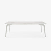 Ligne Roset Odessa Rectangular Dining Table White Lacquered Base - MyConcept Hong Kong