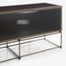 Ligne Roset Canaletto Display Cabinet Chest With 2 Flap Doors Clear Glass Front K 5 - MyConcept Hong Kong