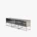 Ligne Roset Canaletto Display Cabinet Chest With 2 Flap Doors Clear Glass Front K 5 - MyConcept Hong Kong