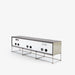 Ligne Roset Canaletto Display Cabinet Chest With 2 Flap Doors Clear Glass Front K 5 - MyConcept Hong Kong