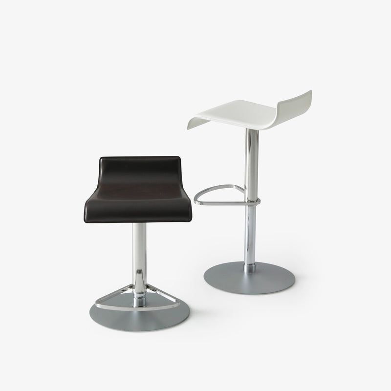 Ligne Roset Pam Stool 'Synderme' Leather - MyConcept Hong Kong