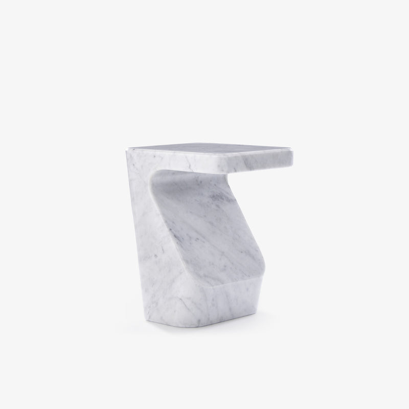 Ligne Roset Stump Occasional Table White Marble - MyConcept Hong Kong