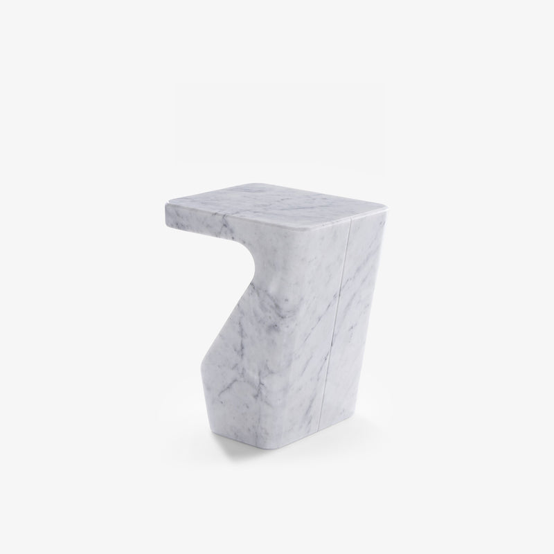 Ligne Roset Stump Occasional Table White Marble - MyConcept Hong Kong