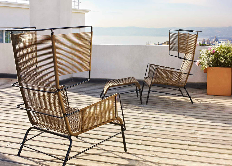 Ligne Roset Fifty. Armchair Brown Indoor / Outdoor - MyConcept Hong Kong