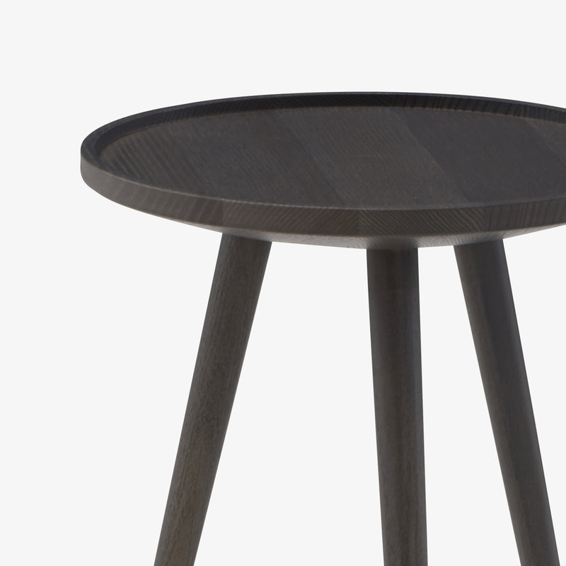Ligne Roset Linden Occasional Table Small Anthracite Stained Ash - MyConcept Hong Kong