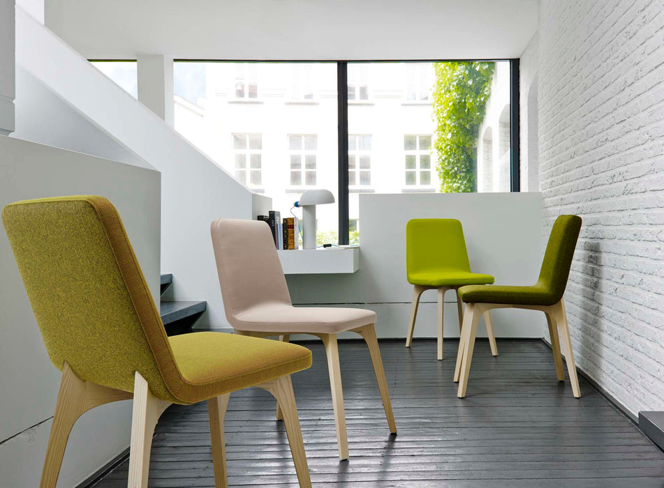 Ligne Roset Vik Chair Wooden Base - MyConcept Hong Kong