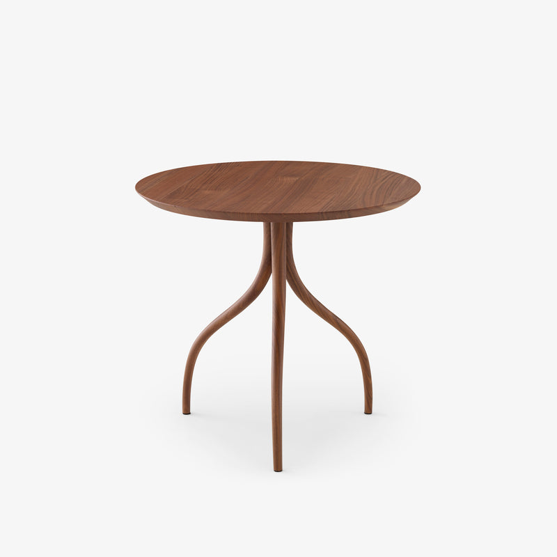 Ligne Roset Thot Pedestal Table Walnut - MyConcept Hong Kong