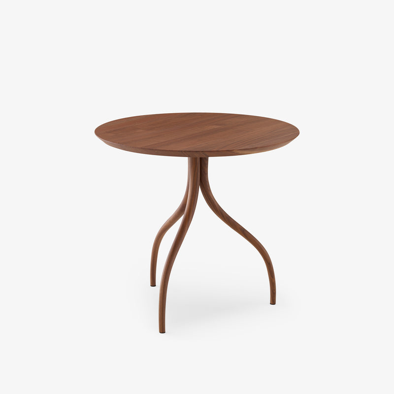 Ligne Roset Thot Pedestal Table Walnut - MyConcept Hong Kong