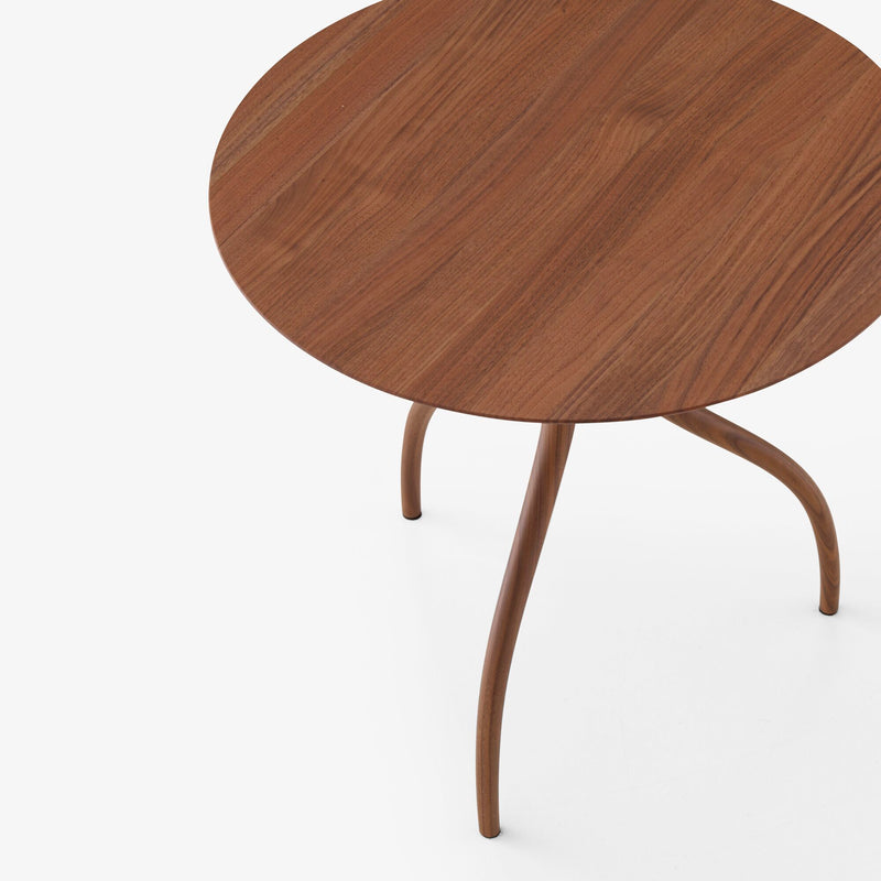 Ligne Roset Thot Pedestal Table Walnut - MyConcept Hong Kong