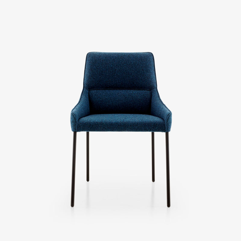 Ligne Roset Long Island Chair Black Lacquered Base - MyConcept Hong Kong