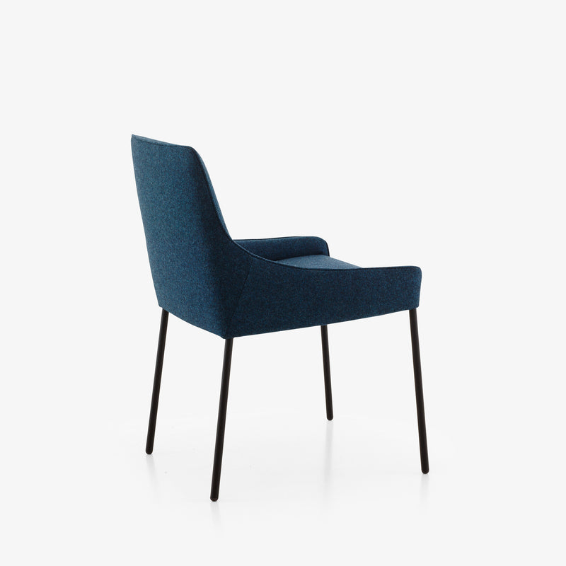 Ligne Roset Long Island Chair Black Lacquered Base - MyConcept Hong Kong