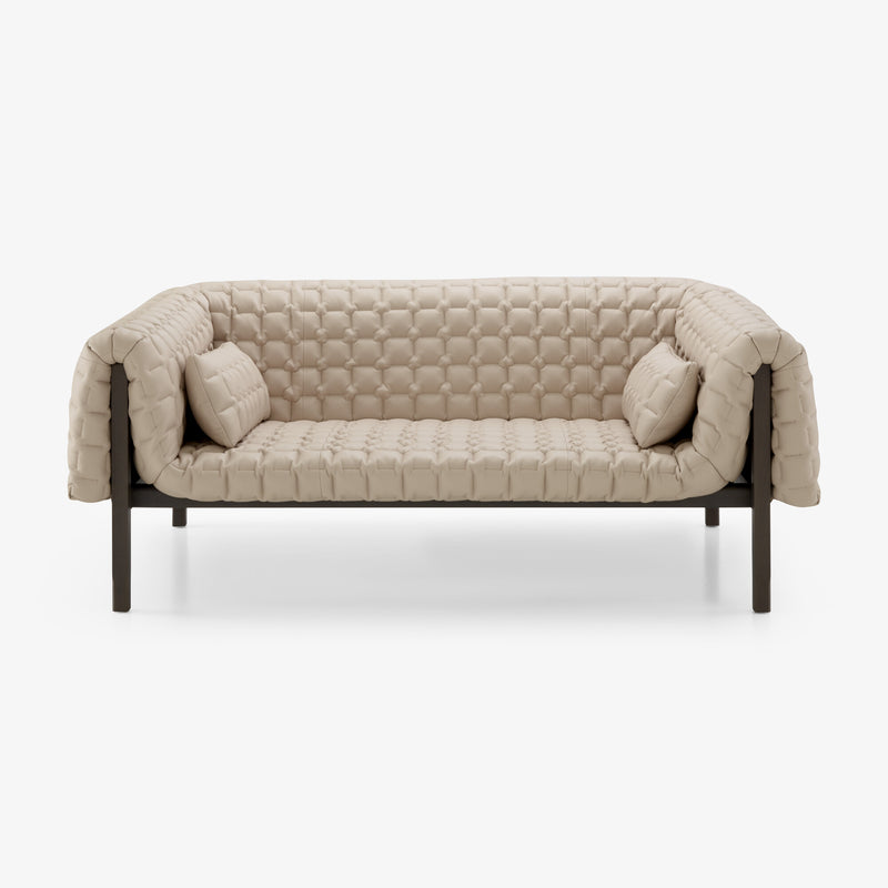 Ligne Roset Ruché Medium Settee Low Back With 2 Lumbar Cushions Upholstery Sofa - MyConcept Hong Kong