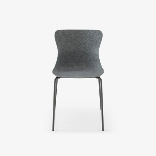 Ligne Roset Ettoriano Chair Anthracite Metal Base - MyConcept Hong Kong