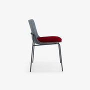 Ligne Roset Ettoriano Chair Anthracite Metal Base - MyConcept Hong Kong