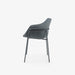 Ligne Roset Ettoriano Carver Chair Anthracite Metal Base - MyConcept Hong Kong