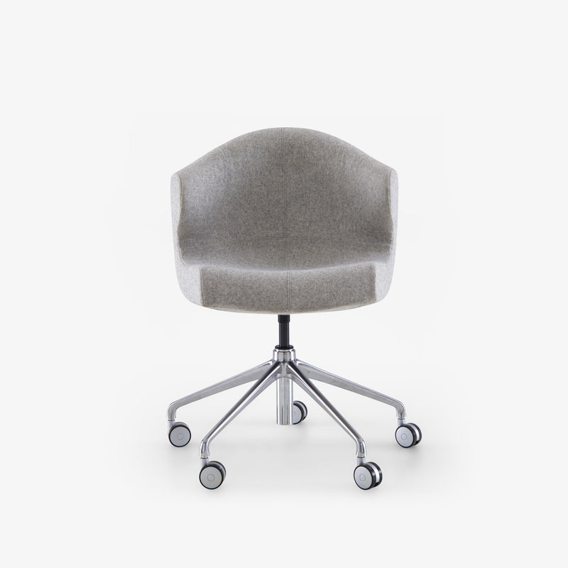 Ligne Roset Alster Alster Carver Chair Aluminium Base On Castors - MyConcept Hong Kong