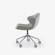 Ligne Roset Alster Alster Carver Chair Aluminium Base On Castors - MyConcept Hong Kong