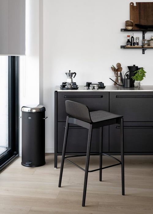 RAMA WOOD (LOW BACK) Bar Stool - MyConcept Hong Kong