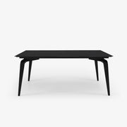 Ligne Roset Odessa Rectangular Dining Table Black Lacquered Base - MyConcept Hong Kong