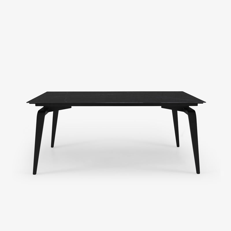 Ligne Roset Odessa Rectangular Dining Table Black Lacquered Base - MyConcept Hong Kong