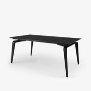 Ligne Roset Odessa Rectangular Dining Table Black Lacquered Base - MyConcept Hong Kong