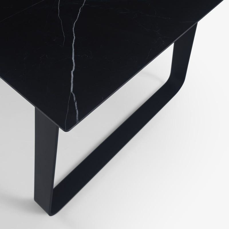 Ligne Roset Vilna Dining Table Black Lacquered Base - MyConcept Hong Kong