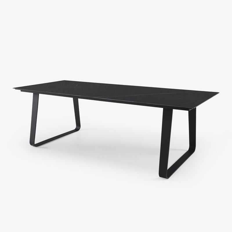 Ligne Roset Vilna Dining Table Black Lacquered Base - MyConcept Hong Kong