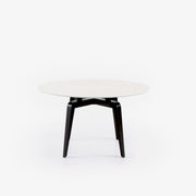 Ligne Roset Odessa Round Dining Table Black Lacquered Base - MyConcept Hong Kong