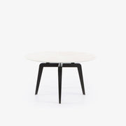 Ligne Roset Odessa Round Dining Table Black Lacquered Base - MyConcept Hong Kong