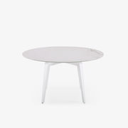 Ligne Roset Odessa Round Dining Table White Lacquered Base - MyConcept Hong Kong