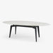 Ligne Roset Odessa Oval Dining Table Black Lacquered Base - MyConcept Hong Kong