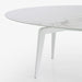 Ligne Roset Odessa Oval Dining Table White Lacquered Base - MyConcept Hong Kong