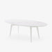 Ligne Roset Odessa Oval Dining Table White Lacquered Base - MyConcept Hong Kong