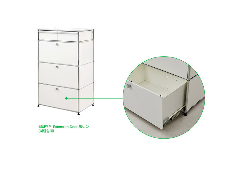 USM Haller Storage 1x4 (3Doors) - MyConcept Hong Kong